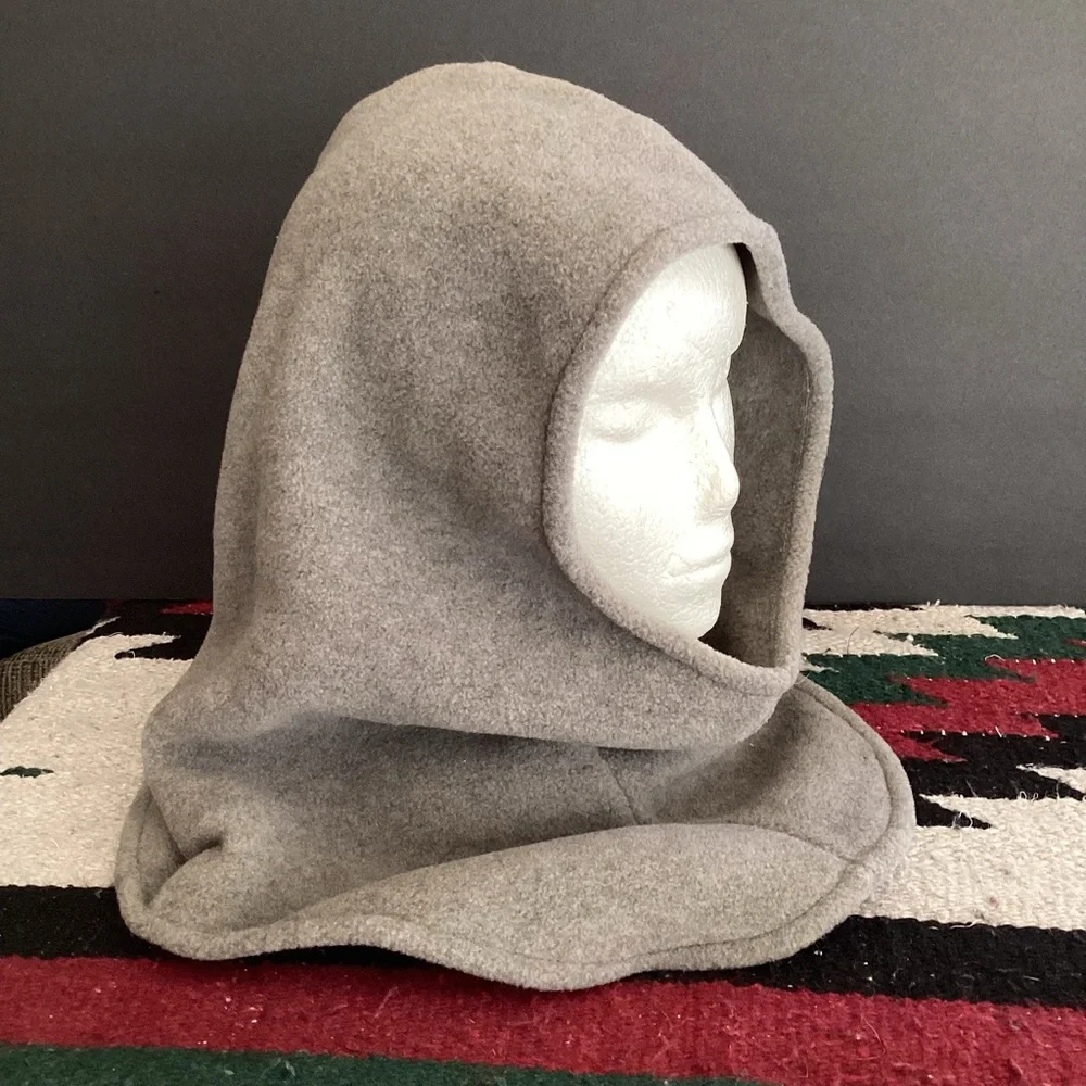 Vintage hoodwinks balaclava fleece hat made in USA